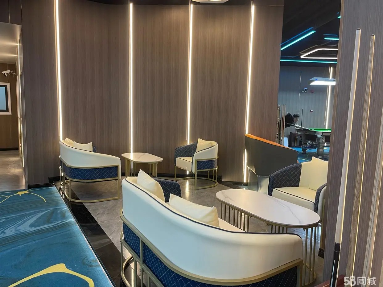 （转让）台球俱乐部整体转让，租金低，